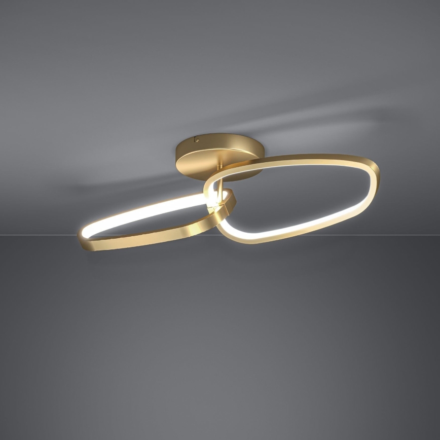 Eglo - LED Zatemnitveni nadgradni lestenec LED/25W/230V 3000K zlata