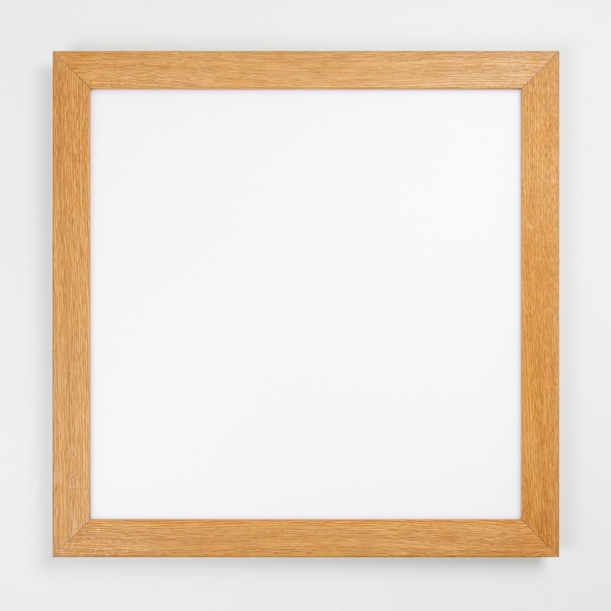Eglo - LED Zatemnitveni panel SALOBRENA-TW WOOD LED/32,5W/230V 2700-6500K 64x64 cm rjava + Daljinski upravljalnik