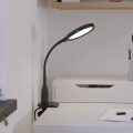 Eglo - LED zatemnjevalna fleksibilna svetilka s sponko LED/5,5W/230V 2700/4000/6500K črna