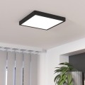 Eglo - LED zatemnjevalna stropna svetilka LED/20,5W/230V črna 28,5x28,5 cm