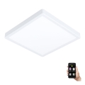Eglo - LED zatemnjevalna stropna svetilka za kopalnico LED/19,5W/230V 2700-6500K IP44 ZigBee 28,5x28,5 cm