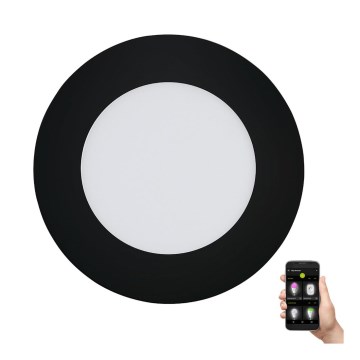 Eglo - LED zatemnjevalno kopalniško svetilo LED/5,4W/230V IP44 ZigBee Ø 12 cm
