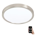 Eglo - LED Zatemnljivo kopalniško stropno svetilo LED/19,5W/230V 2700-6500K IP44 ZigBee premer 28,5 cm