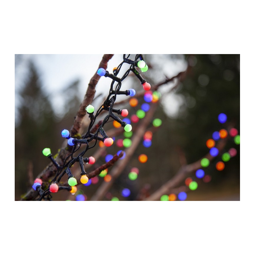 Eglo - LED Zunanja božična veriga 300xLED/8 funkcij 11m IP44 multicolor