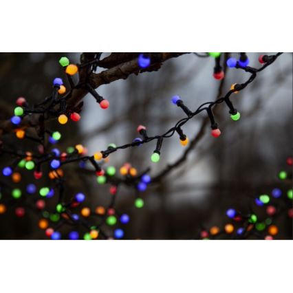 Eglo 472-53 - LED Zunanja božična veriga BERRY MINI 700xLED/8 funkcij 14m multicolor IP44