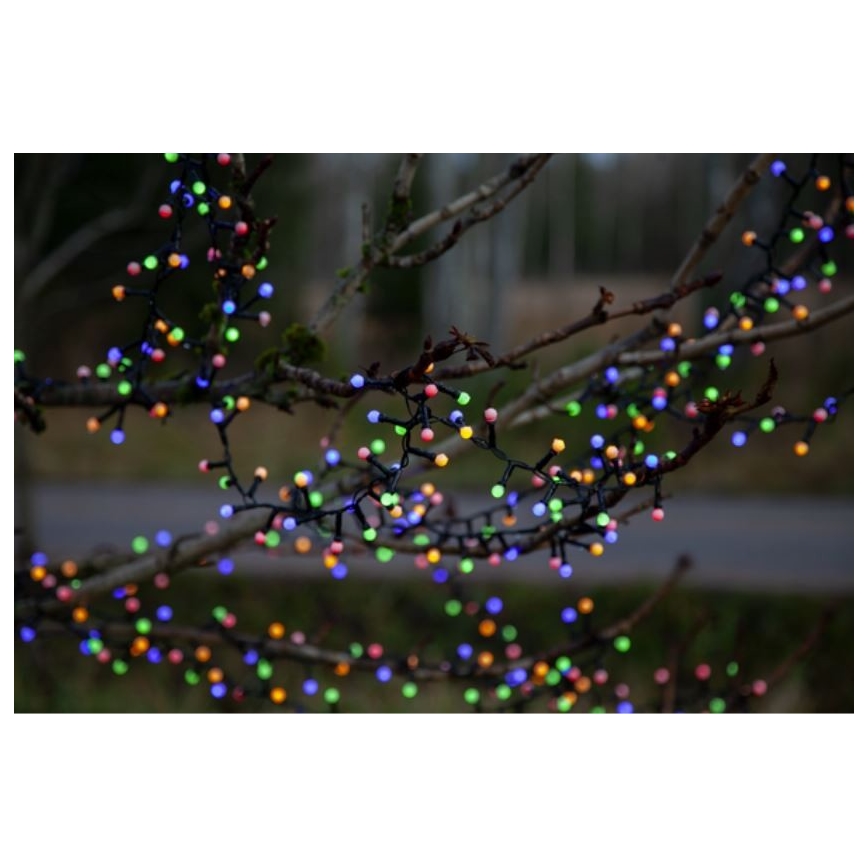 Eglo 472-53 - LED Zunanja božična veriga BERRY MINI 700xLED/8 funkcij 14m multicolor IP44