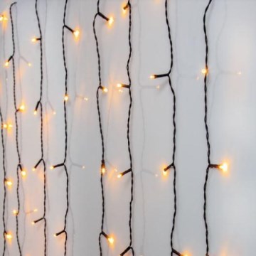 Eglo - LED zunanja božična zavesa 120 LED 1,3 m IP44 topla bela