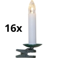 Eglo - LED zunanja osvetlitev za božično jelko 16xLED/0,06W/230V IP44