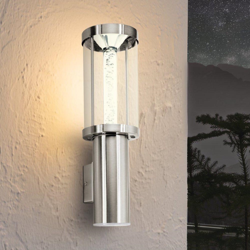 Eglo - LED zunanja razsvetljava 1xGU10/3W + 1xLED/3,7W IP44