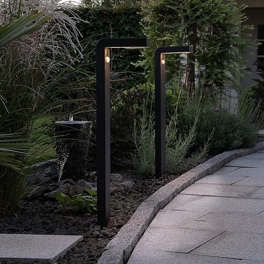 Eglo - LED Zunanja solarna svetilka s senzorjem 18xLED/0,2W/3,7V 2200 mAh IP44