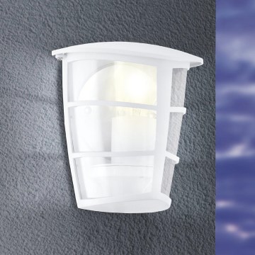 Eglo - LED Zunanja stenska svetilka 1xE27/8,5W/230V IP44
