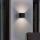 Eglo - LED Zunanja stenska svetilka 2xLED/2,8W/230V IP54 črna