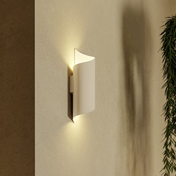 Eglo - LED zunanja stenska svetilka 2xLED/4W/230V 2700/4000/6000K IP44 bela