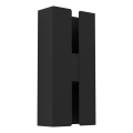 Eglo - LED zunanja stenska svetilka 2xLED/4W/230V 2700/4000/6000K. IP44 črna