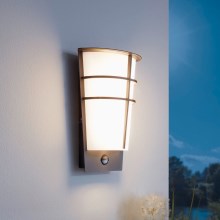 Eglo - LED Zunanja stenska svetilka s senzorjem 2xLED/2,5W