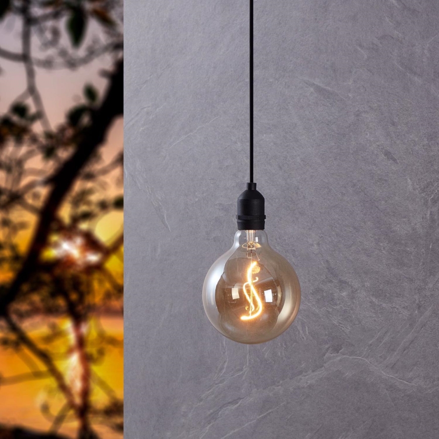 Eglo - LED Zunanja viseča svetilka LED/0,06W/6V 4xAA IP44 bež