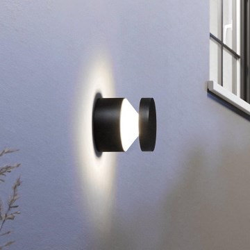 Eglo - LED Zunanje stensko svetilo LED/11W/230V črno IP44