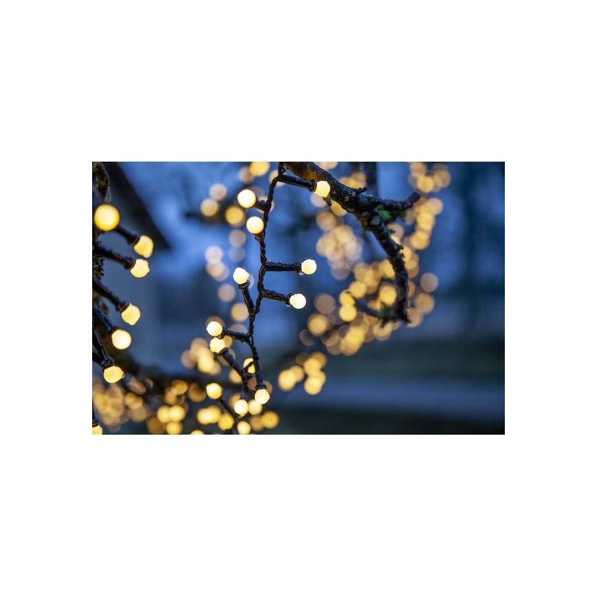 Eglo - LED zunanji božični niz 700xLED/8 funkcij 19m IP44 topla bela