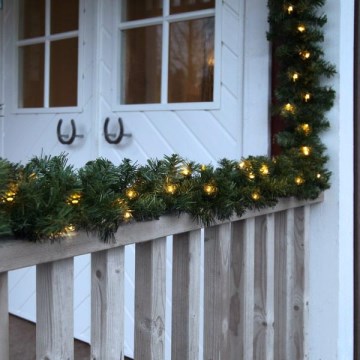 Eglo - LED Zunanji božični okrasek GARLAND 60xLED/0,064W/3/230V IP44