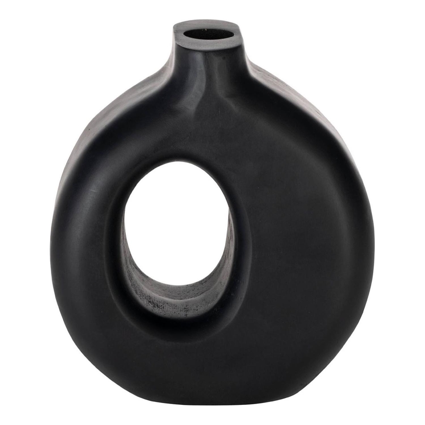 Eglo - Lesena vase 16,5x18 cm črna