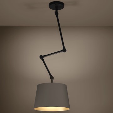 Eglo - Lestenec na drogu 1xE27/40W/230V rjava