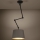 Eglo - Lestenec na drogu 1xE27/40W/230V rjava