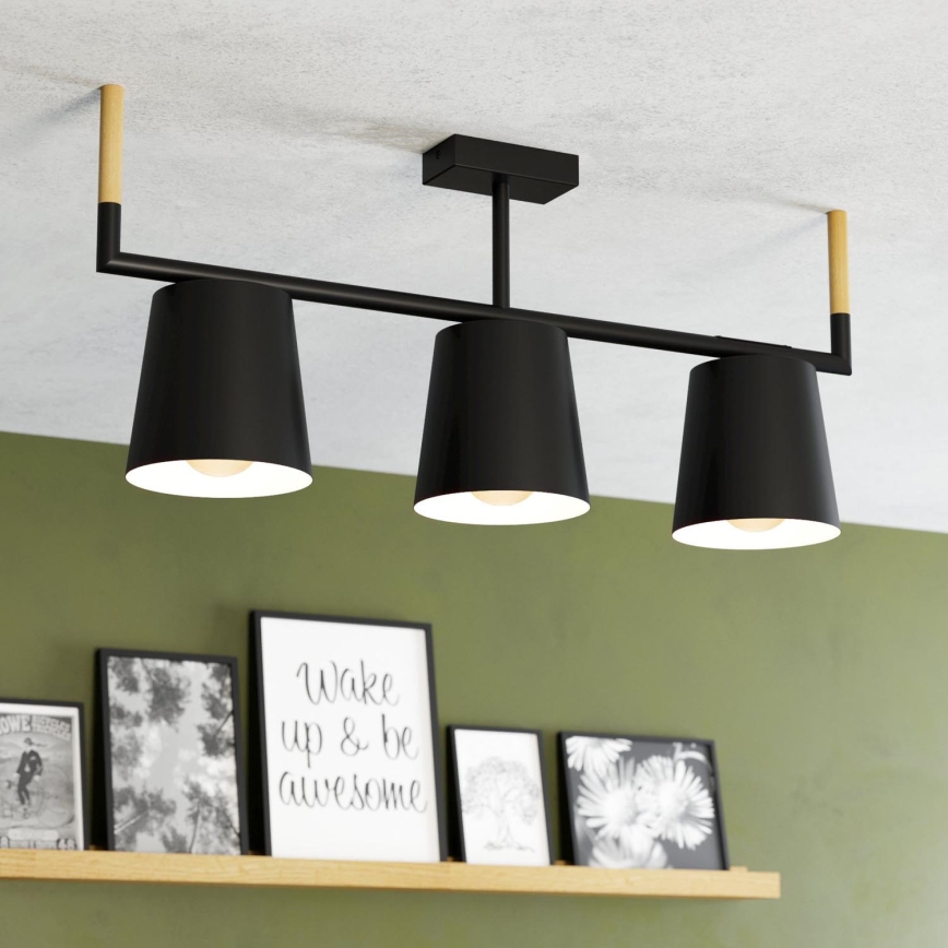 Eglo - Lestenec na drogu 3xE27/40W/230V