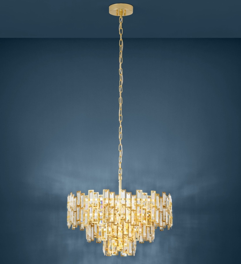 Eglo - Lestenec na verigi 10xE14/25W/230V d. 63 cm