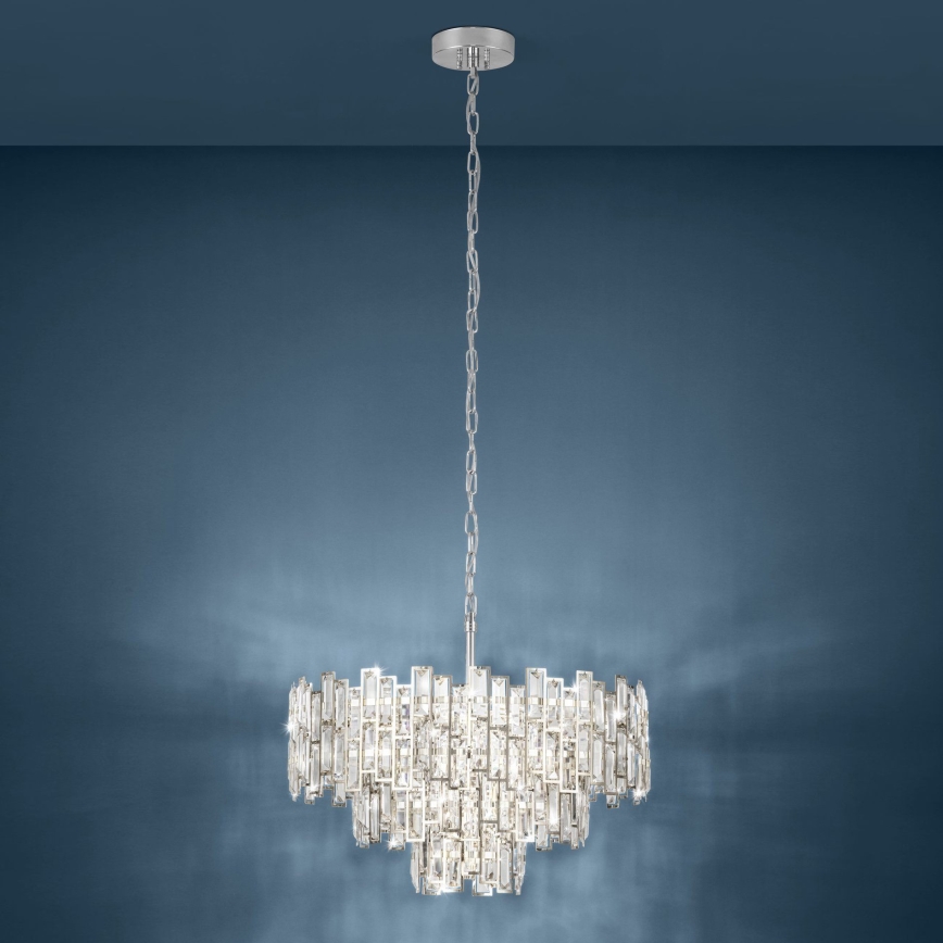 Eglo - Lestenec na verigi 10xE14/25W/230V d. 63 cm