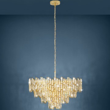 Eglo - Lestenec na verigi 10xE14/25W/230V d. 78 cm