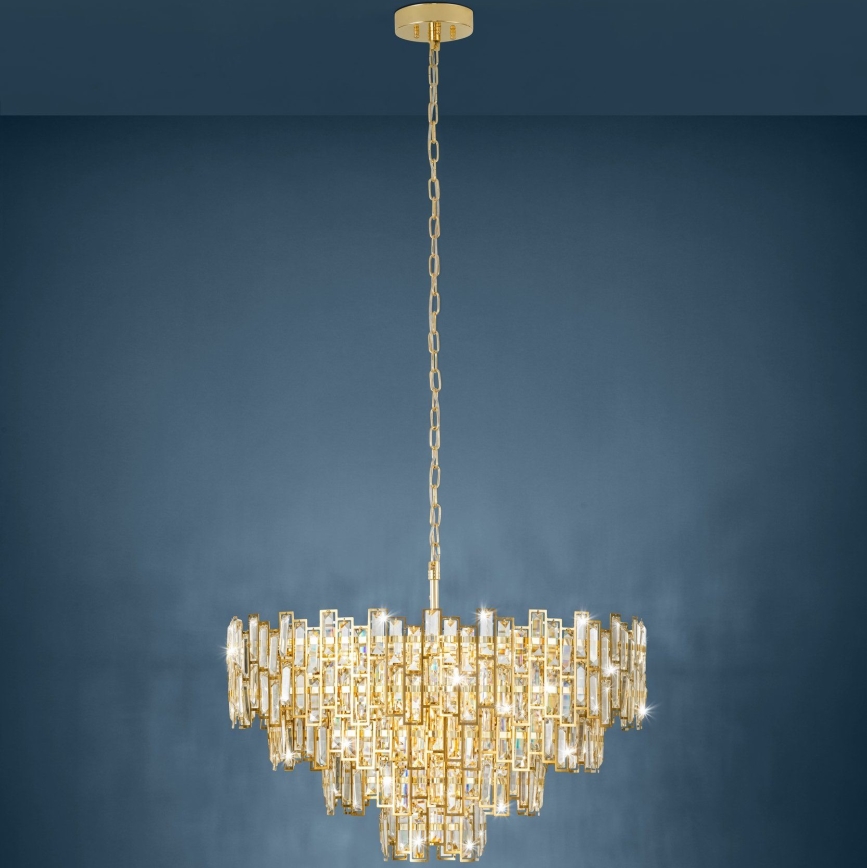Eglo - Lestenec na verigi 10xE14/25W/230V d. 78 cm