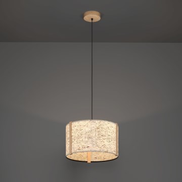 Eglo - Lestenec na vrvici 1xE27/25W/230V bež