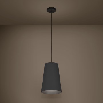 Eglo - Lestenec na vrvici 1xE27/40W/230V črna