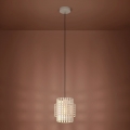 Eglo - Lestenec na vrvici 1xE27/40W/230V pr. 21 cm krem barva