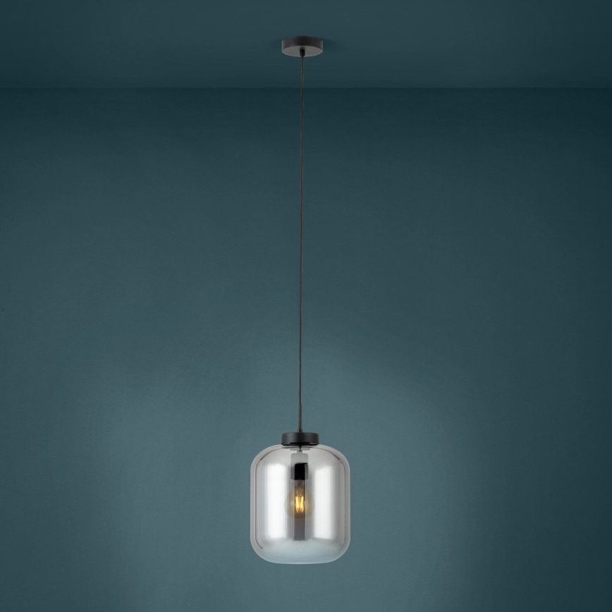 Eglo - Lestenec na vrvici 1xE27/40W/230V pr. 25 cm dimna