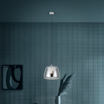 Eglo - Lestenec na vrvici 1xE27/40W/230V pr. 35 cm dimna