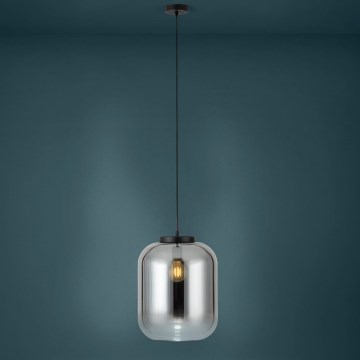 Eglo - Lestenec na vrvici 1xE27/40W/230V pr. 35 cm dimna