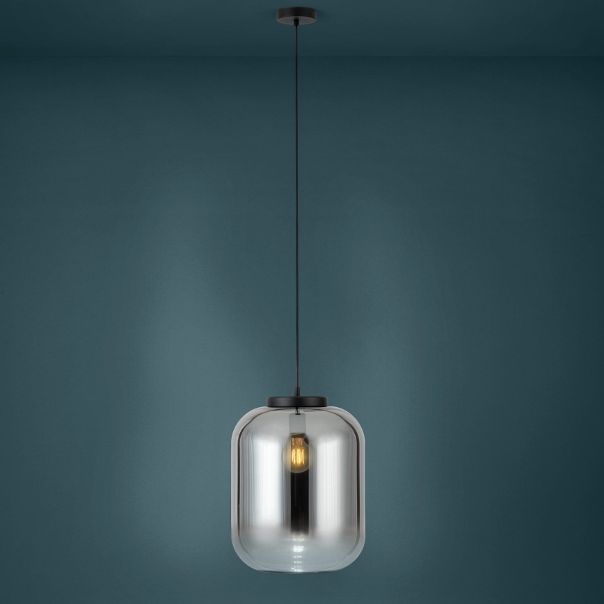 Eglo - Lestenec na vrvici 1xE27/40W/230V pr. 35 cm dimna