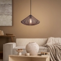 Eglo - Lestenec na vrvici 1xE27/40W/230V pr. 42,5 cm črna