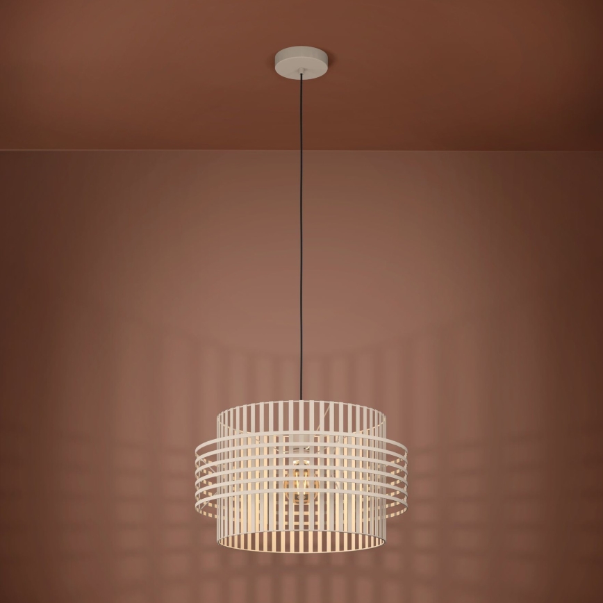 Eglo - Lestenec na vrvici 1xE27/40W/230V pr. 48 cm krem barva