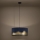Eglo - Lestenec na vrvici 1xE27/40W/230V pr. 53 cm modra/zlata