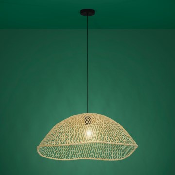 Eglo - Lestenec na vrvici 1xE27/40W/230V pr. 72 cm bambus