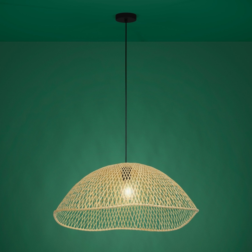Eglo - Lestenec na vrvici 1xE27/40W/230V pr. 72 cm bambus