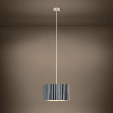 Eglo - Lestenec na vrvici 1xE27/40W/230V siv