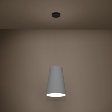 Eglo - Lestenec na vrvici 1xE27/40W/230V siva
