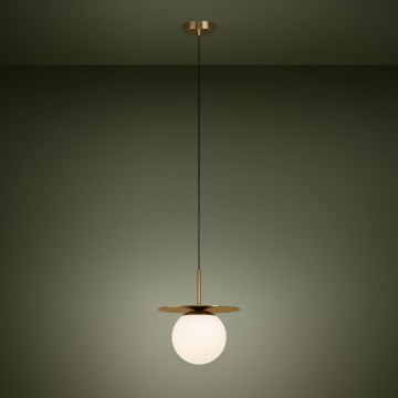 Eglo - Lestenec na vrvici 1xE27/40W/230V zlata