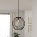 Eglo - Lestenec na vrvici 1xE27/60W/230V črna