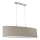Eglo - Lestenec na vrvici 2xE27/60W/230V taupe