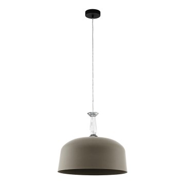 Eglo - Lestenec na vrvici 3xE27/10W/230V rjav