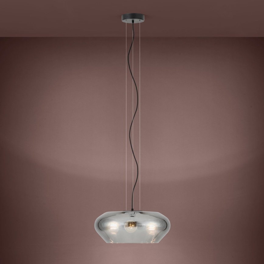 Eglo - Lestenec na vrvici 3xE27/20W/230V
